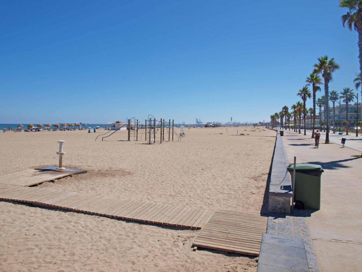 Apartup Patacona Surfing Beach Valencia Eksteriør bilde